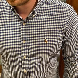 🐎Polo by Ralph Lauren mens medium Button down👔